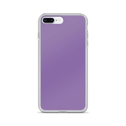 Ce Soir Violet Purple iPhone Clear Thin Case Plain Color CREATIVETECH