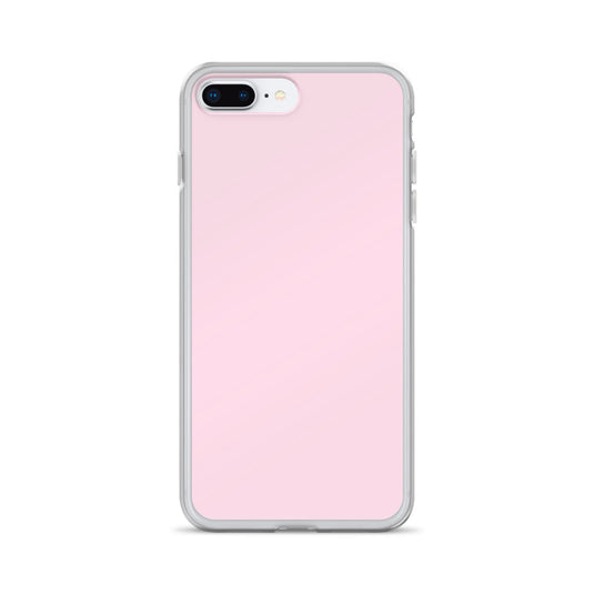 Piglet Pink iPhone Clear Thin Case Plain Color CREATIVETECH
