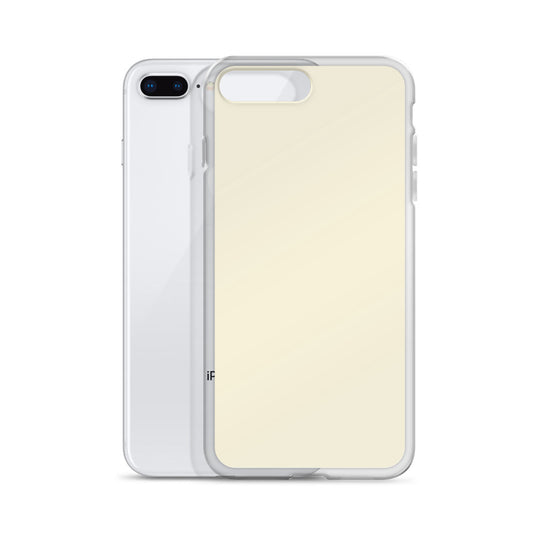 Plain Color Black iPhone Case Clear Bump Resistant Flexible CREATIVETECH