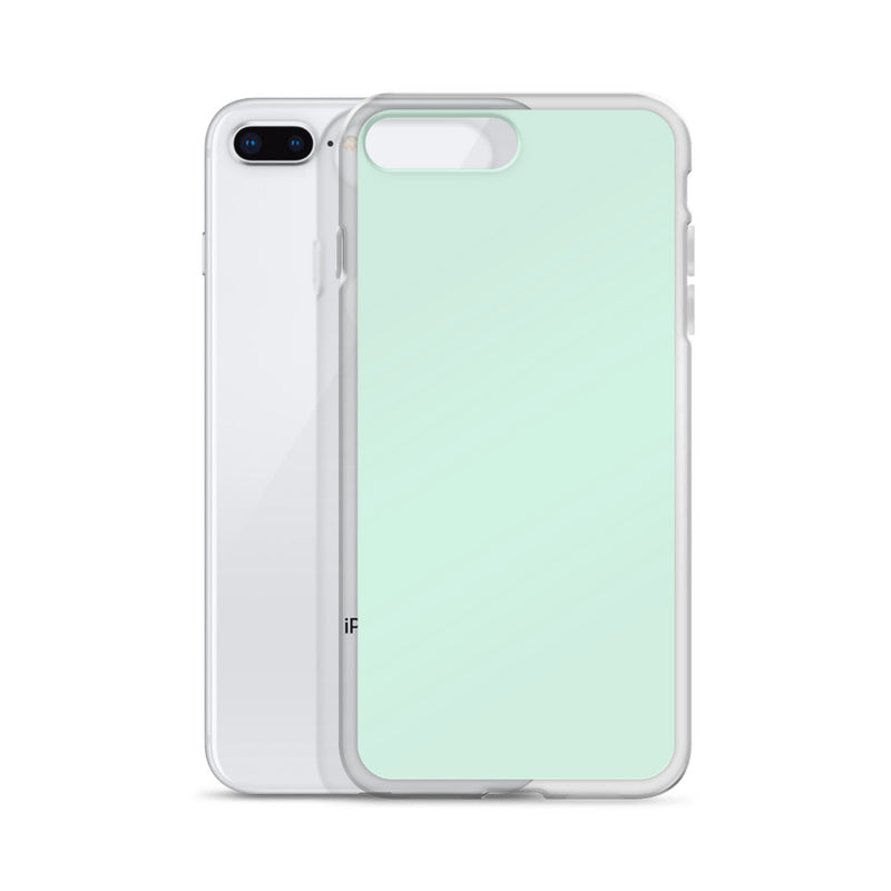 Load image into Gallery viewer, Plain Color Humming Bird Green iPhone Case Clear Bump Resistant CREATIVETECH