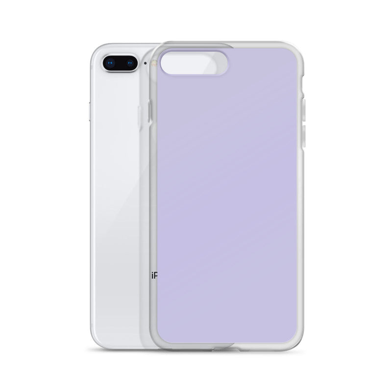Load image into Gallery viewer, Melrose Purple Blue iPhone Clear Thin Case Plain Color CREATIVETECH