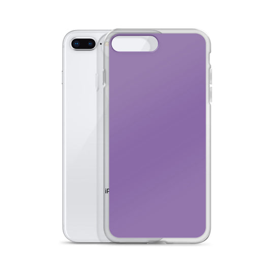 Ce Soir Violet Purple iPhone Clear Thin Case Plain Color CREATIVETECH
