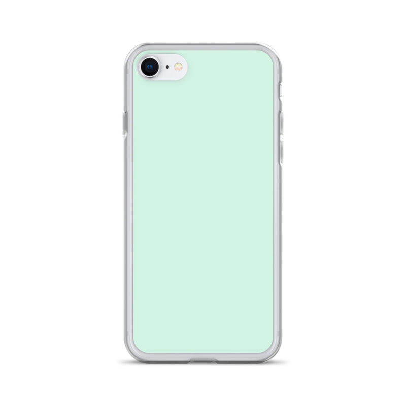 Load image into Gallery viewer, Plain Color Humming Bird Green iPhone Case Clear Bump Resistant CREATIVETECH