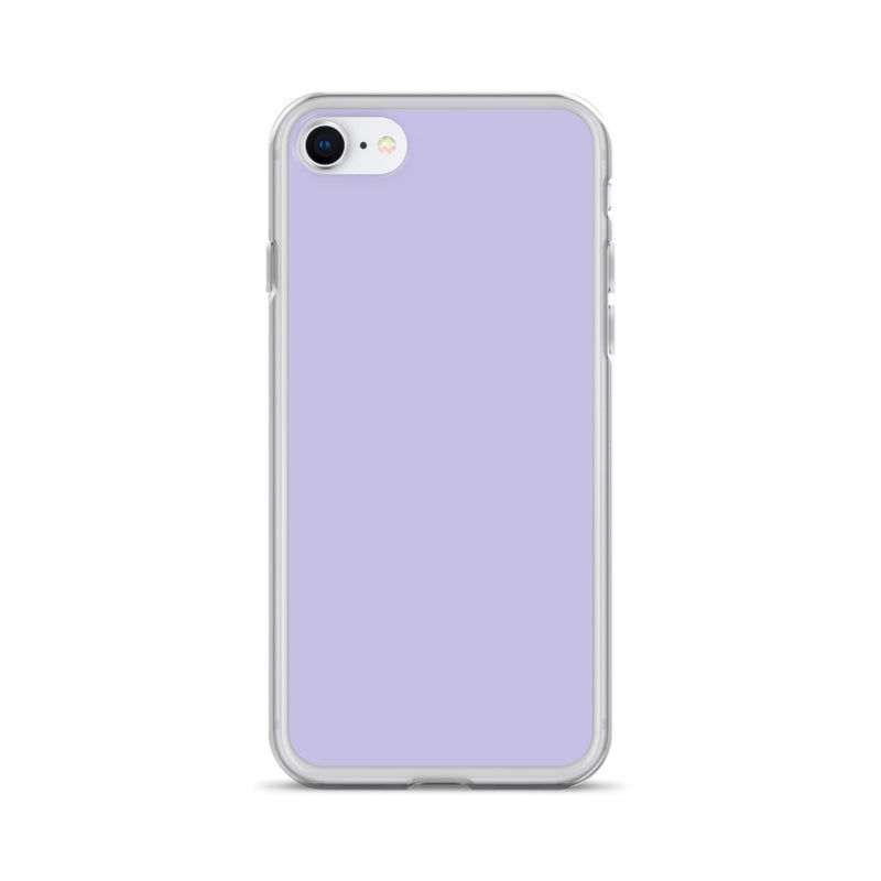 Load image into Gallery viewer, Melrose Purple Blue iPhone Clear Thin Case Plain Color CREATIVETECH