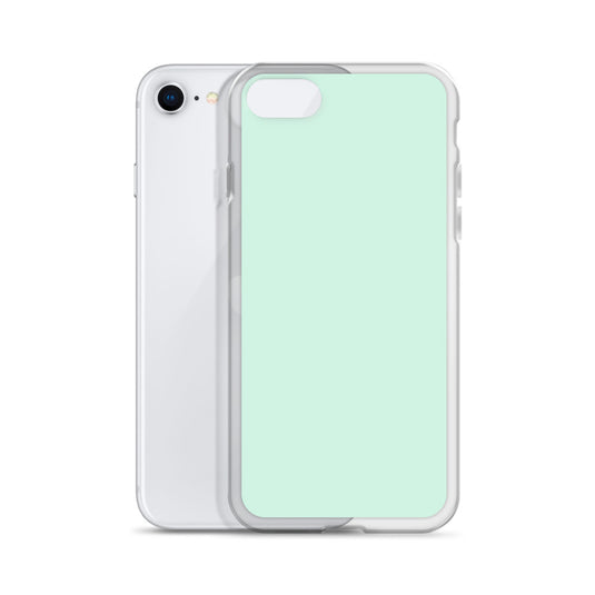 Plain Color Humming Bird Green iPhone Case Clear Bump Resistant CREATIVETECH