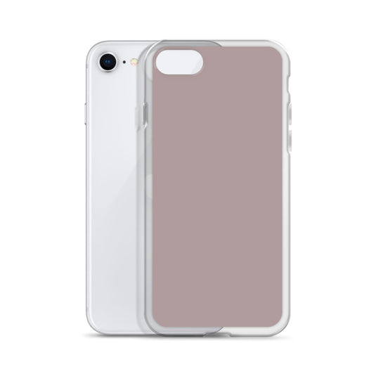 Careys Pink iPhone Clear Thin Case Plain Color CREATIVETECH