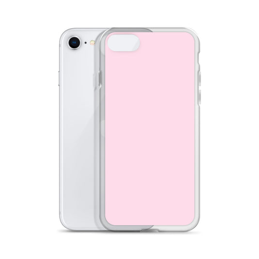 Piglet Pink iPhone Clear Thin Case Plain Color CREATIVETECH