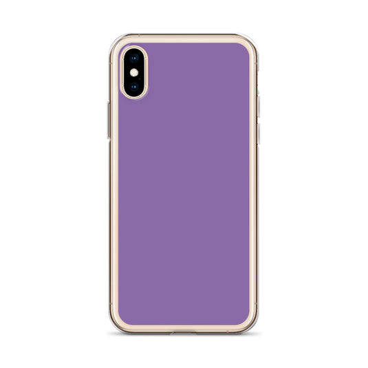 Ce Soir Violet Purple iPhone Clear Thin Case Plain Color CREATIVETECH