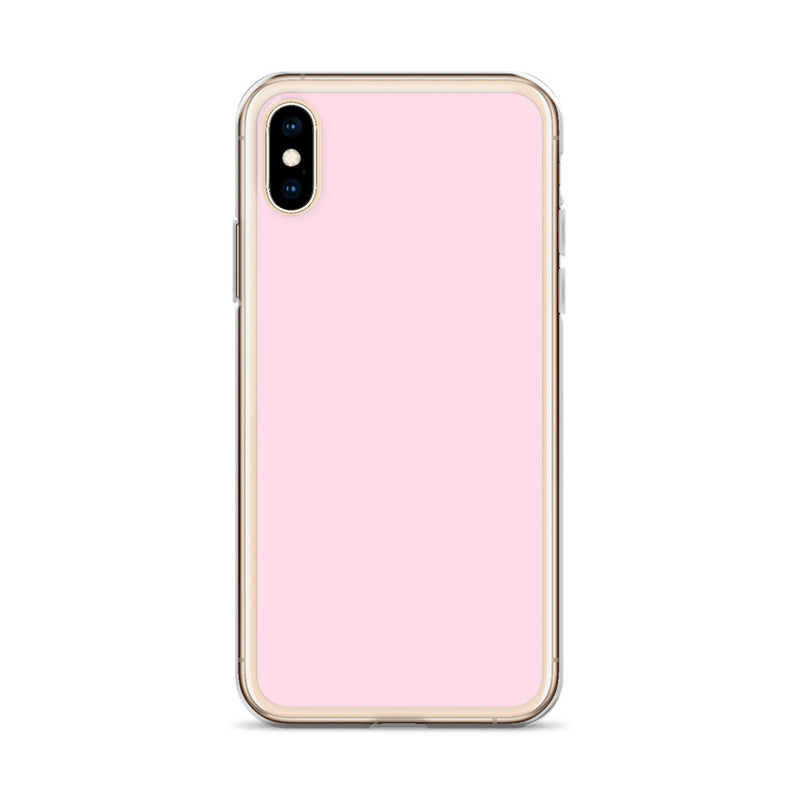 Load image into Gallery viewer, Piglet Pink iPhone Clear Thin Case Plain Color CREATIVETECH
