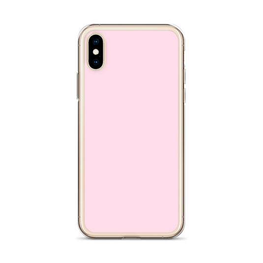 Piglet Pink iPhone Clear Thin Case Plain Color CREATIVETECH
