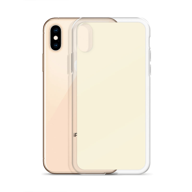 Load image into Gallery viewer, Plain Color Black iPhone Case Clear Bump Resistant Flexible CREATIVETECH