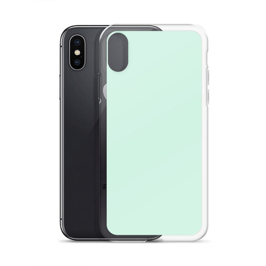 Plain Color Humming Bird Green iPhone Case Clear Bump Resistant CREATIVETECH