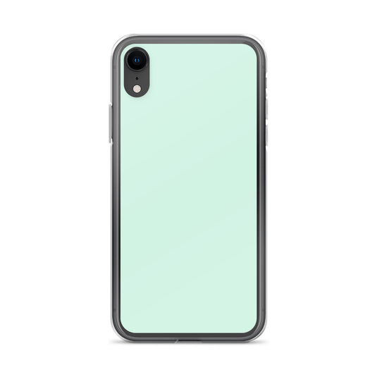 Plain Color Humming Bird Green iPhone Case Clear Bump Resistant CREATIVETECH