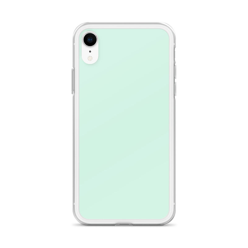 Load image into Gallery viewer, Plain Color Humming Bird Green iPhone Case Clear Bump Resistant CREATIVETECH