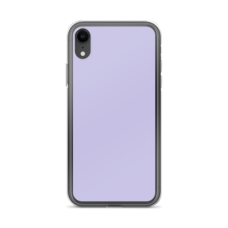 Load image into Gallery viewer, Melrose Purple Blue iPhone Clear Thin Case Plain Color CREATIVETECH