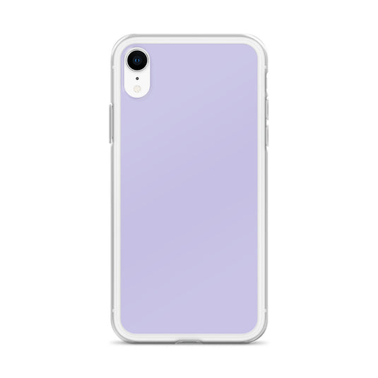 Melrose Purple Blue iPhone Clear Thin Case Plain Color CREATIVETECH