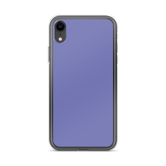 Chetwode Blue Purple iPhone Clear Thin Case Plain Color CREATIVETECH