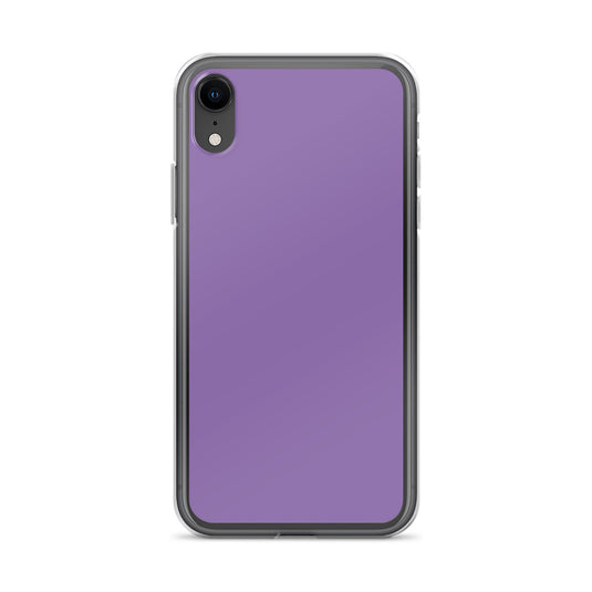 Ce Soir Violet Purple iPhone Clear Thin Case Plain Color CREATIVETECH