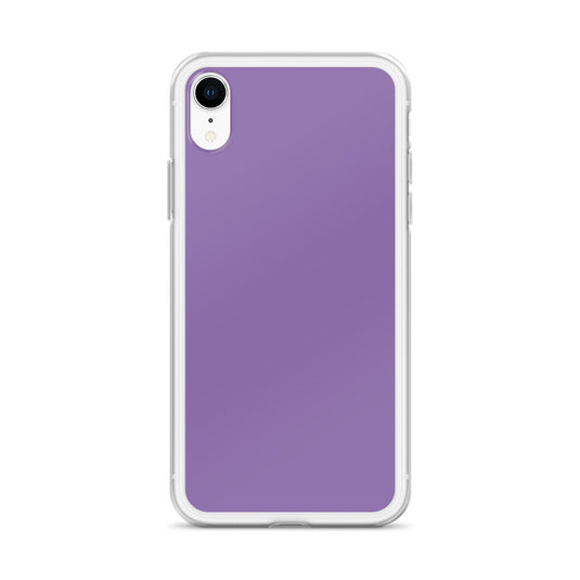 Ce Soir Violet Purple iPhone Clear Thin Case Plain Color CREATIVETECH