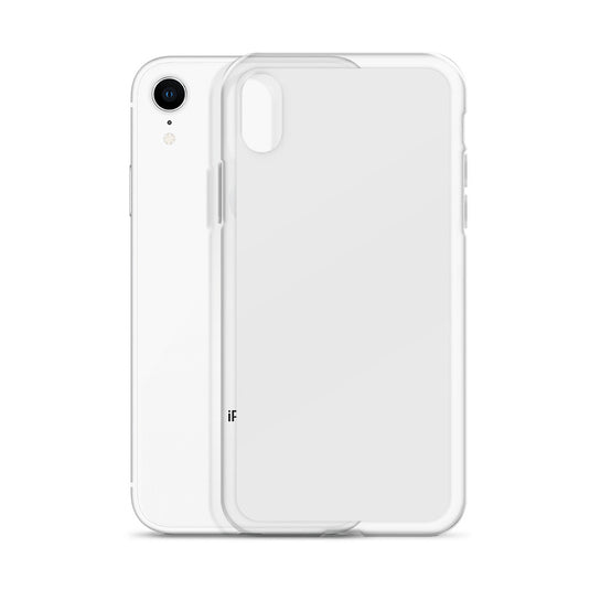 Plain Color Whisper White iPhone Case Clear Bump Resistant Flexible CREATIVETECH