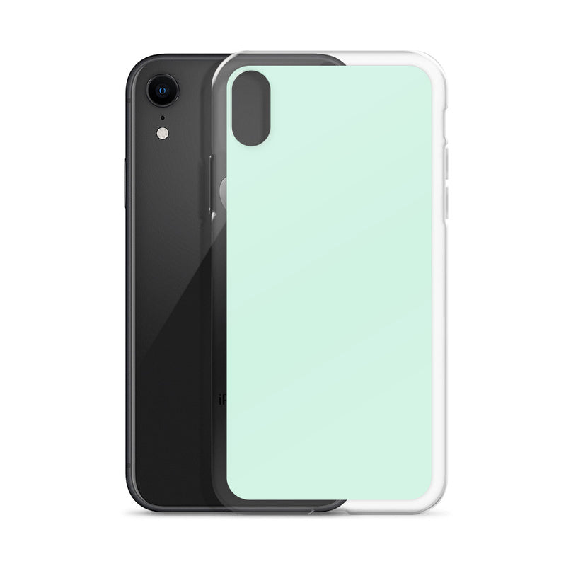 Load image into Gallery viewer, Plain Color Humming Bird Green iPhone Case Clear Bump Resistant CREATIVETECH