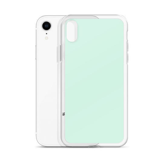 Plain Color Humming Bird Green iPhone Case Clear Bump Resistant CREATIVETECH