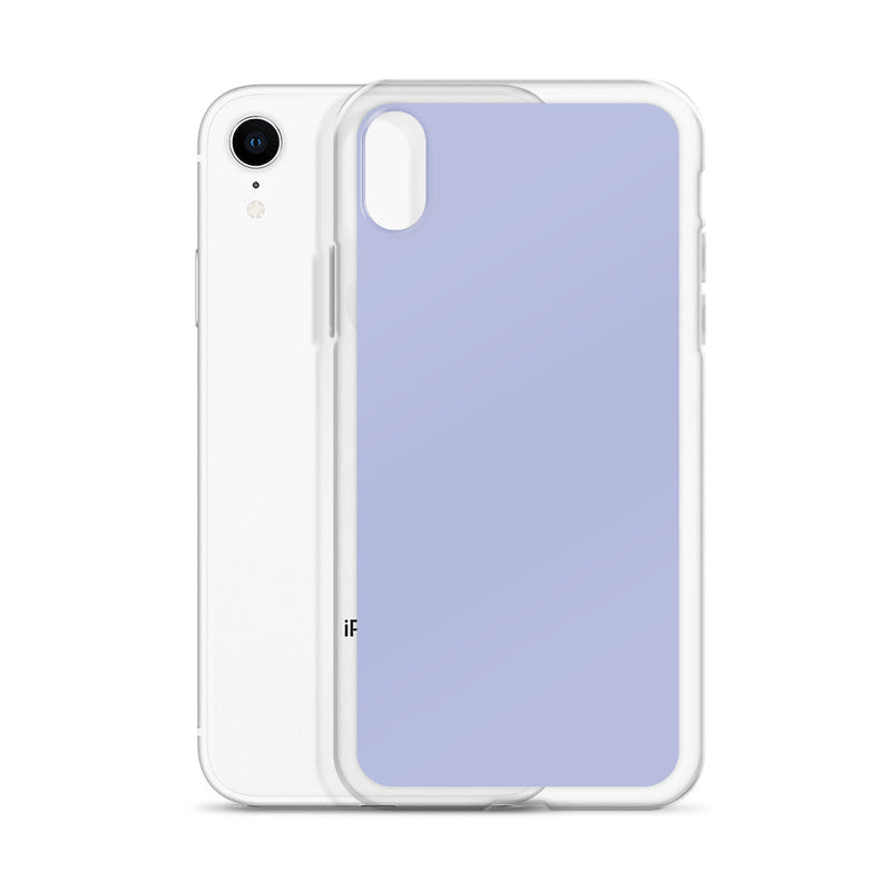 Load image into Gallery viewer, Perano Purple Violet iPhone Clear Thin Case Plain Color CREATIVETECH