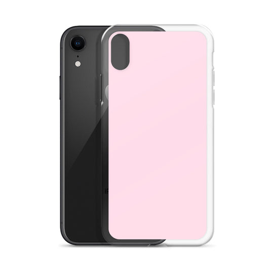 Piglet Pink iPhone Clear Thin Case Plain Color CREATIVETECH