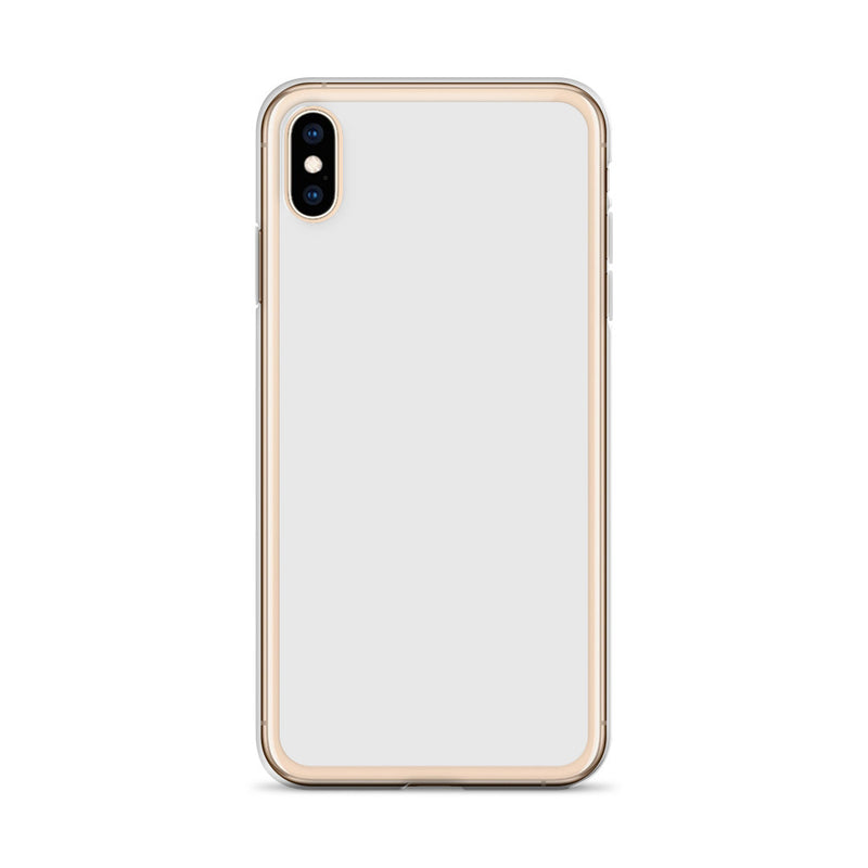 Load image into Gallery viewer, Plain Color Whisper White iPhone Case Clear Bump Resistant Flexible CREATIVETECH