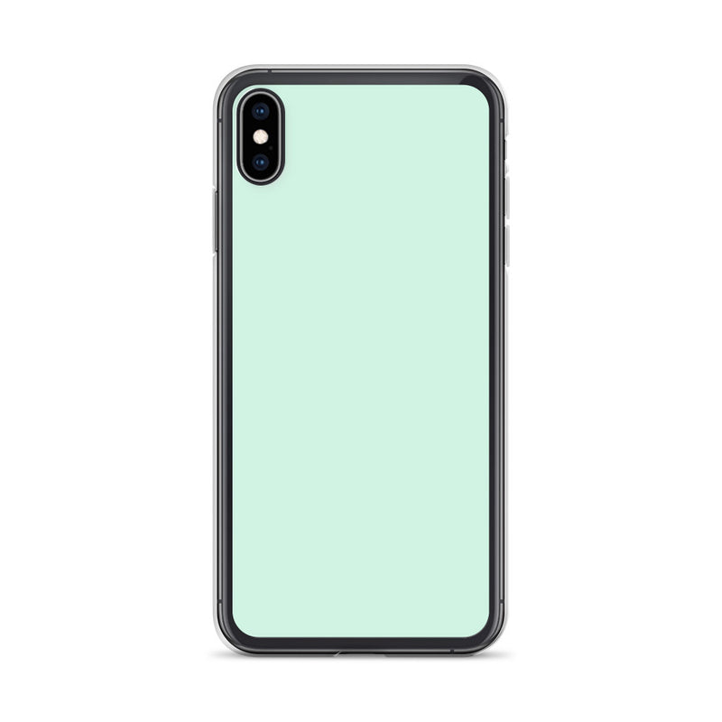 Load image into Gallery viewer, Plain Color Humming Bird Green iPhone Case Clear Bump Resistant CREATIVETECH