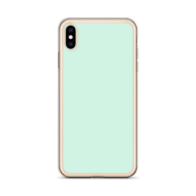 Load image into Gallery viewer, Plain Color Humming Bird Green iPhone Case Clear Bump Resistant CREATIVETECH