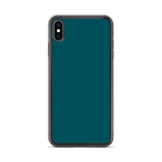 Plain Color Sherpa Blue iPhone Case Clear Bump Resistant CREATIVETECH