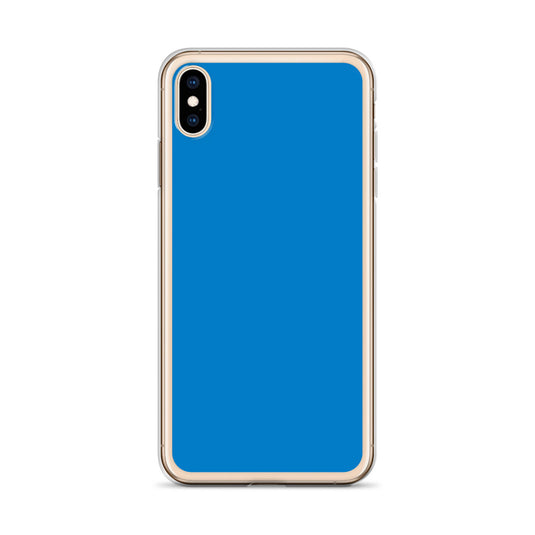 Plain Color Navy Blue iPhone Case Clear Bump Resistant CREATIVETECH