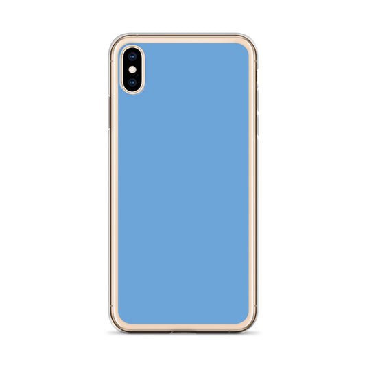 Plain Color Jordy Blue iPhone Case Clear Bump Resistant CREATIVETECH