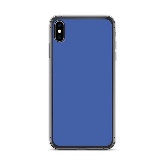 Mariner Blue iPhone Clear Thin Case Plain Color CREATIVETECH