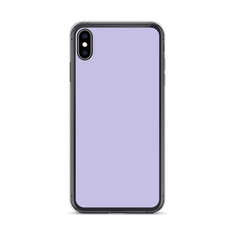 Load image into Gallery viewer, Melrose Purple Blue iPhone Clear Thin Case Plain Color CREATIVETECH