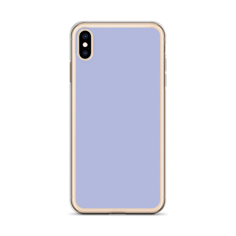 Load image into Gallery viewer, Perano Purple Violet iPhone Clear Thin Case Plain Color CREATIVETECH