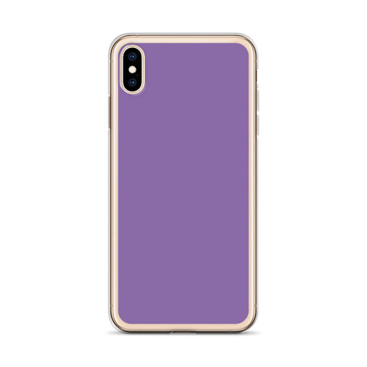 Ce Soir Violet Purple iPhone Clear Thin Case Plain Color CREATIVETECH