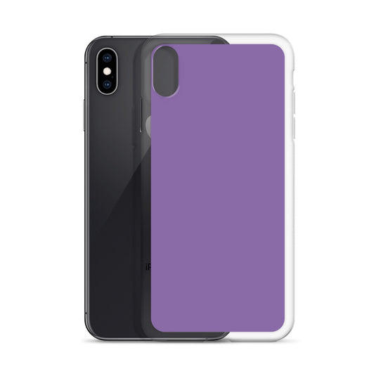Ce Soir Violet Purple iPhone Clear Thin Case Plain Color CREATIVETECH