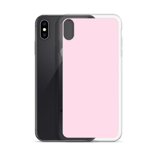 Piglet Pink iPhone Clear Thin Case Plain Color CREATIVETECH