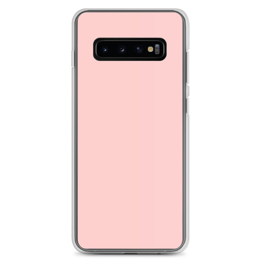 Cosmos Pink Samsung Clear Thin Case Plain Color CREATIVETECH