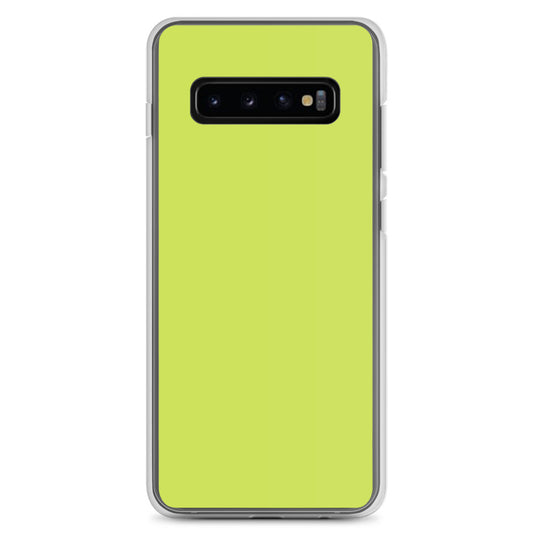 Mindaro Green Samsung Clear Thin Case Plain Color CREATIVETECH