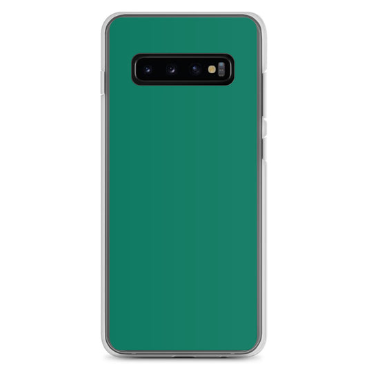 Tropical rain Forest Green Samsung Clear Thin Case Plain Color CREATIVETECH