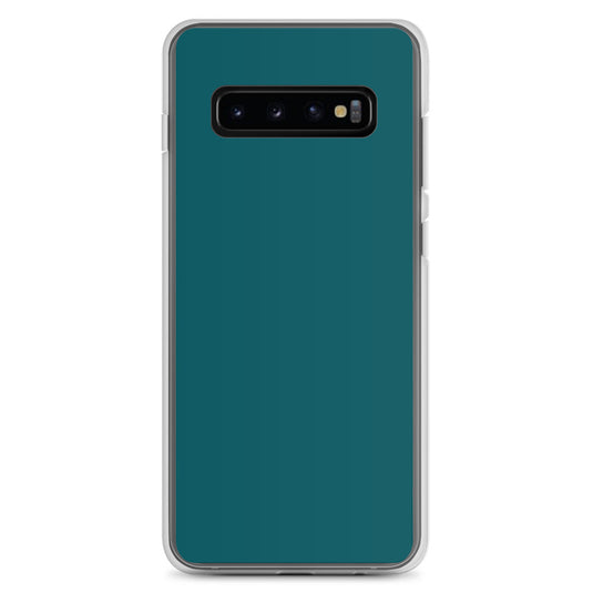Sherpa Blue Samsung Clear Thin Case Plain Color CREATIVETECH