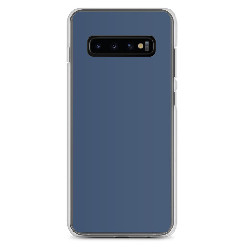 Load image into Gallery viewer, Cello Blue Samsung Clear Thin Case Plain Color CREATIVETECH
