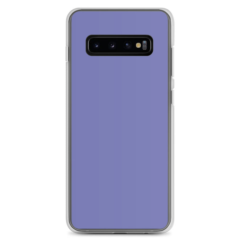 Load image into Gallery viewer, Chetwode Blue Purple Samsung Clear Thin Case Plain Color CREATIVETECH