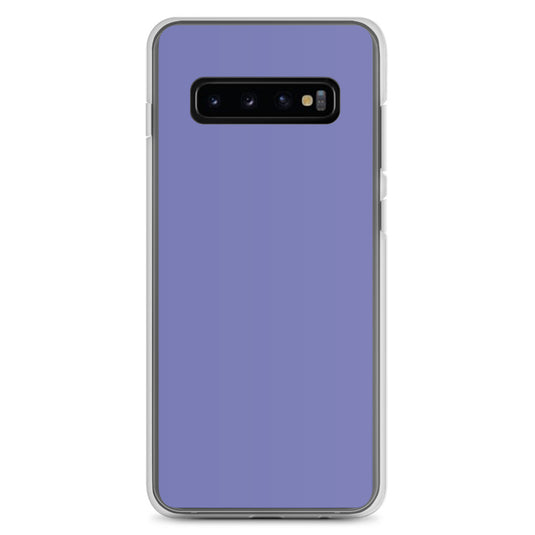 Chetwode Blue Purple Samsung Clear Thin Case Plain Color CREATIVETECH