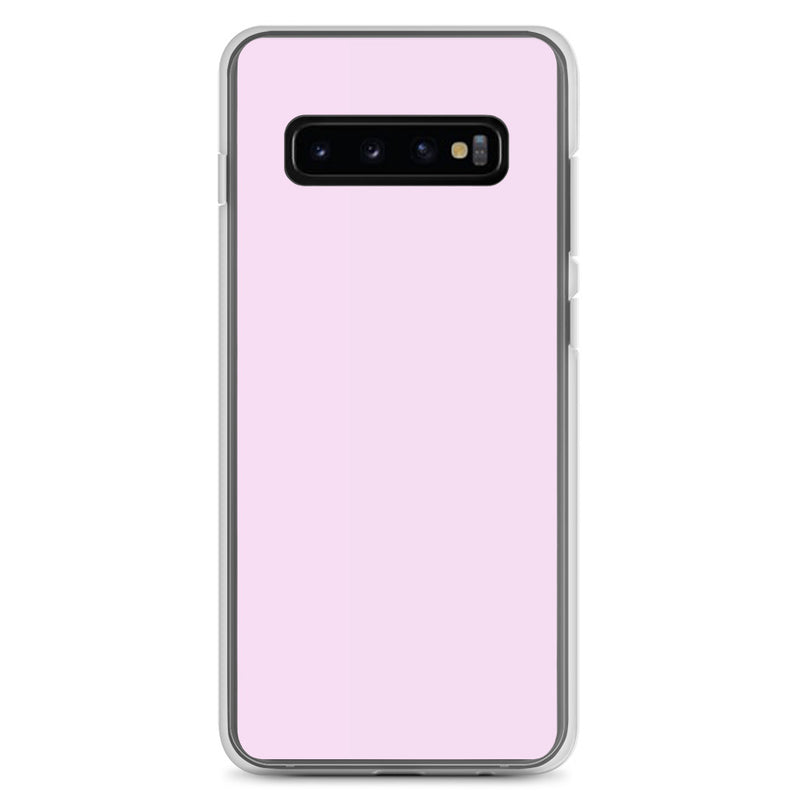 Load image into Gallery viewer, Selago Pink Samsung Clear Thin Case Plain Color CREATIVETECH