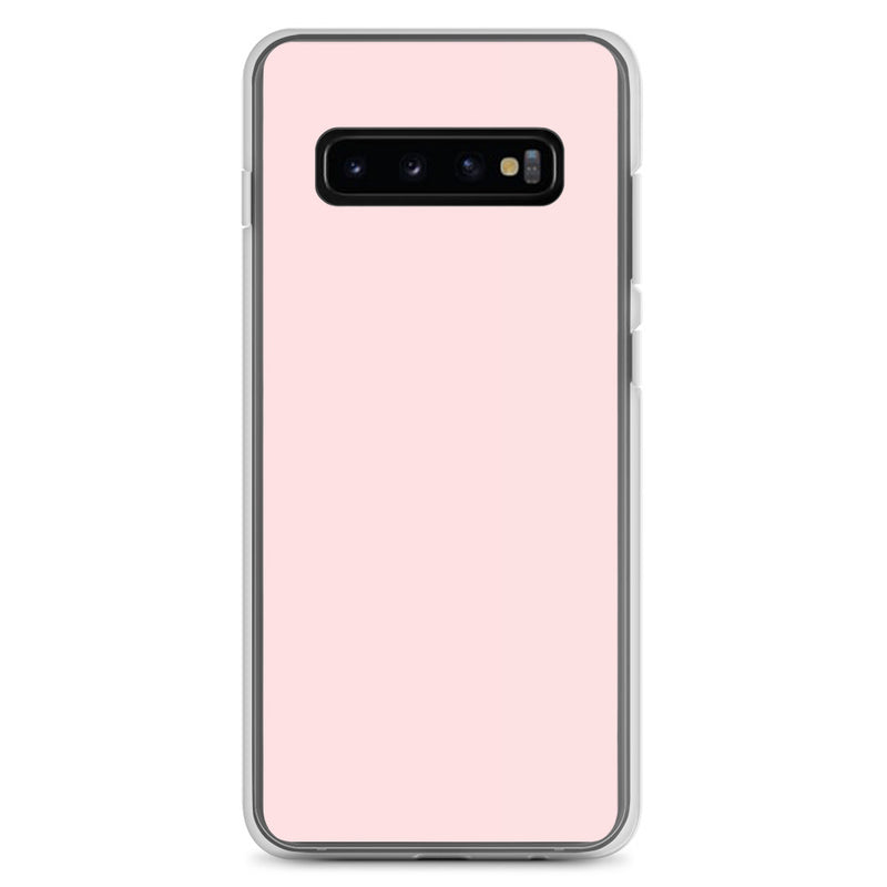 Load image into Gallery viewer, Pale Pink Samsung Clear Thin Case Plain Color CREATIVETECH