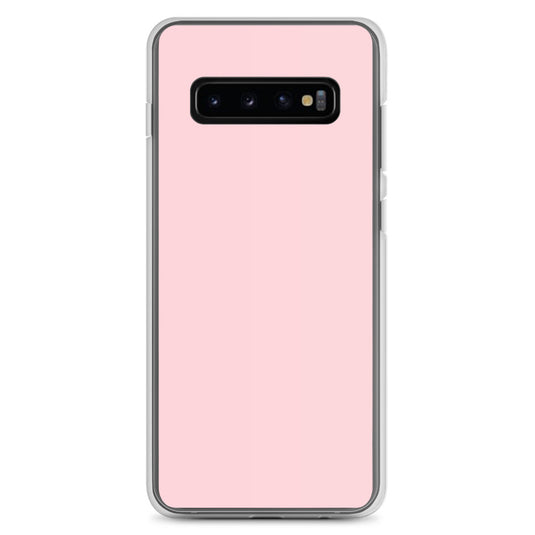 Flamingo Pink Samsung Clear Thin Case Plain Color CREATIVETECH